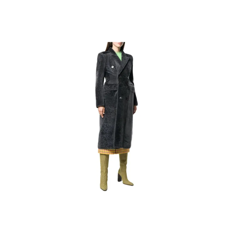 Balenciaga FW22 Coats Women's Black-1