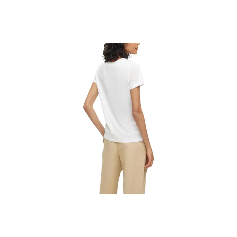HUGO BOSS T-Shirts Women's White-2