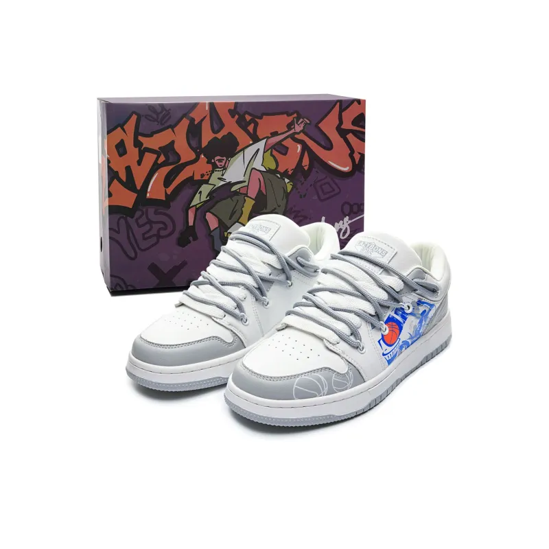 LAZY BONS Low Top Skateboard Shoes Unisex-7