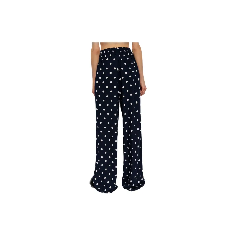 Balenciaga Polka Dot Pattern Pyjama Pants-1