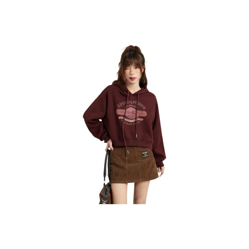 EVPGB Sweatshirt Women's Vintage Red-1