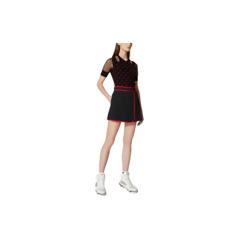 RED VALENTINO Casual Shorts Women's Black-3