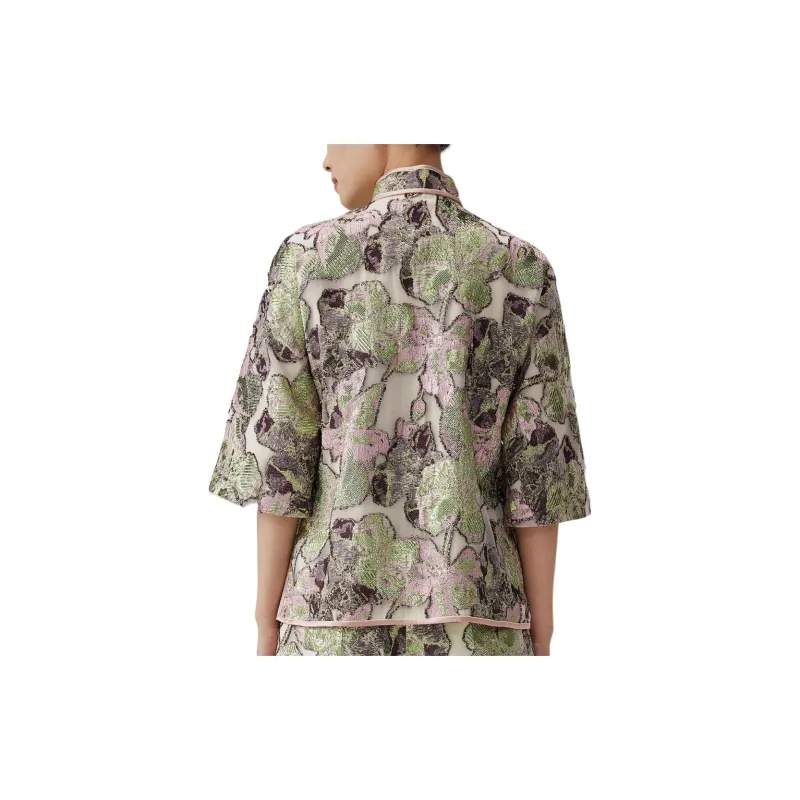 Shanghai Tang Embroidered design Jacket-3