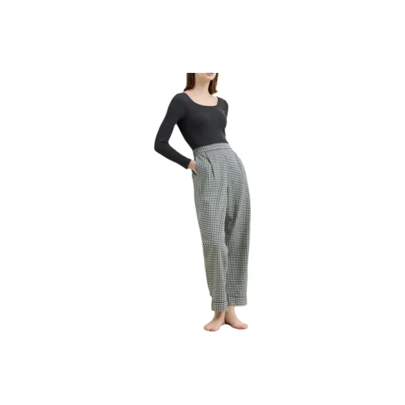 UNIQLO Casual Pants Women's Dark Green-1