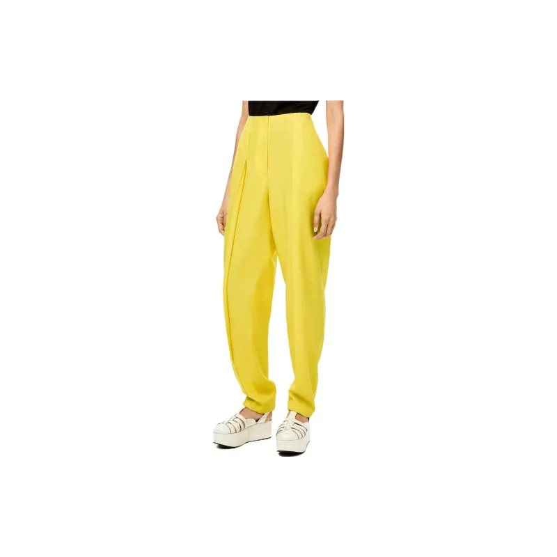 LOEWE Casual Pants Women's Yellow-2