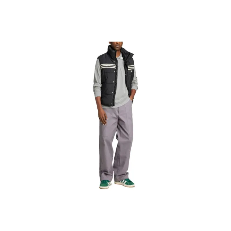 Adidas Originals 70s FW24 PADDED GILET Vest Men's Black-3
