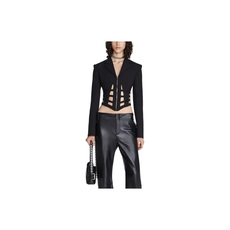 DION LEE Cage-corset Blazer-1