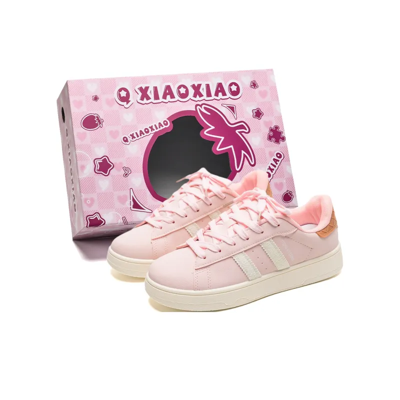 Circle Small Abrasion Resistant Breathable Height Increasing Low Top Skateboard Shoes Women's Box Included-6