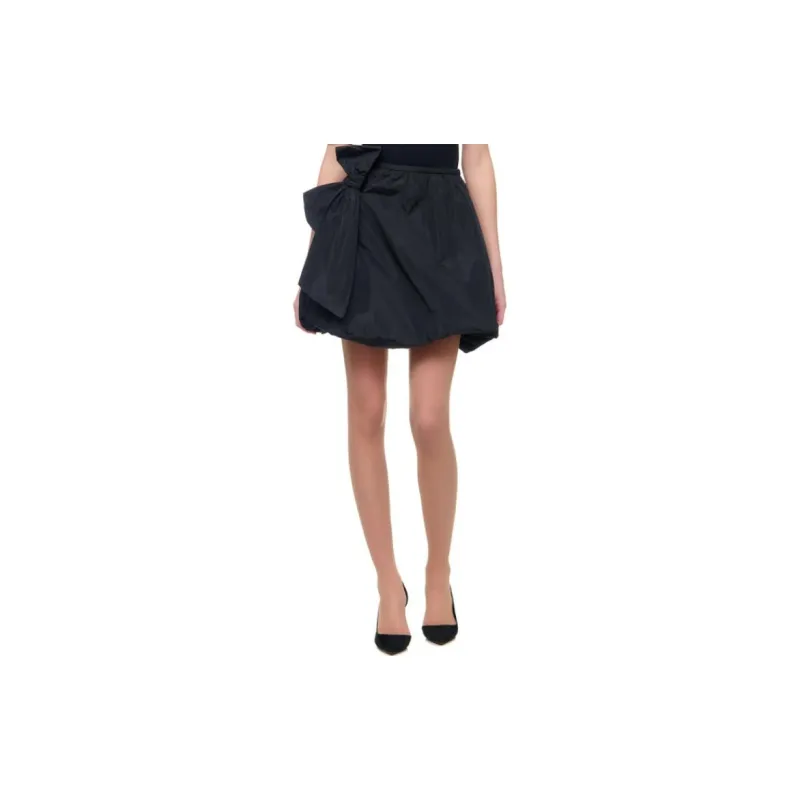 EMPORIO ARMANI Casual Short Skirts Women's Black-3