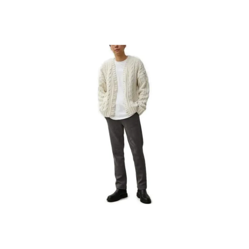MOUSSY Sweaters Men Beige-2