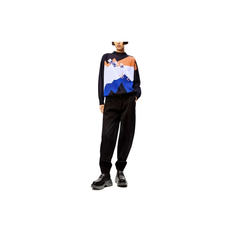 LOEWE SS21 Sweater Women's Multicolor-1