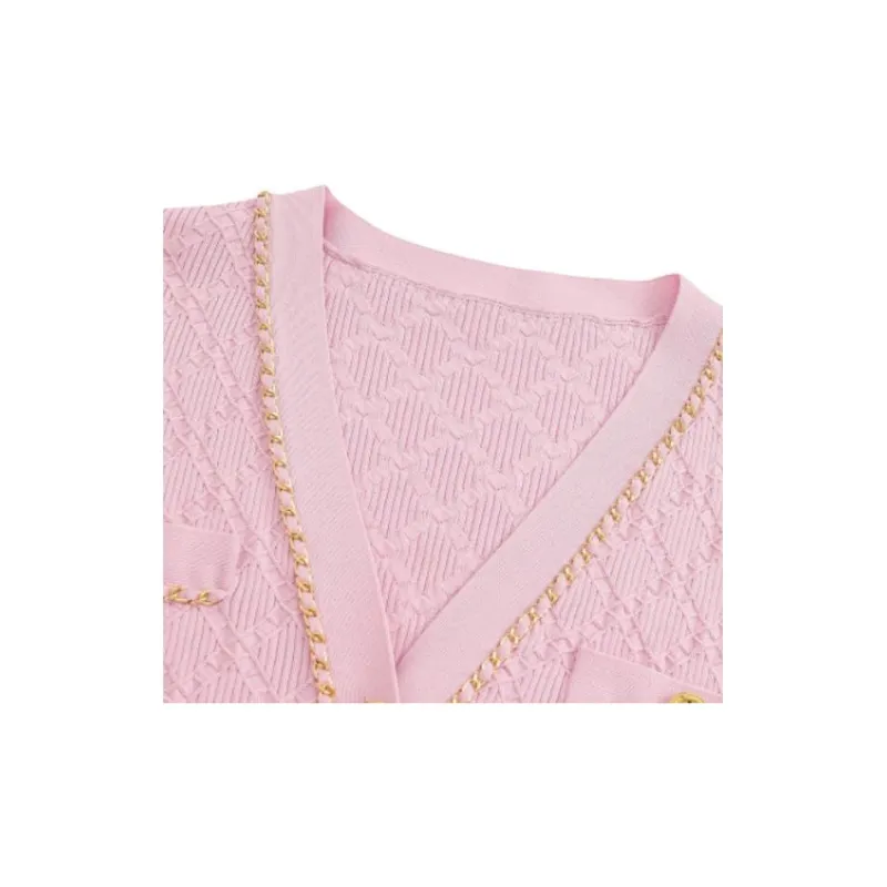 KARL LAGERFELD SS24 Knitwear Women's Pink-5