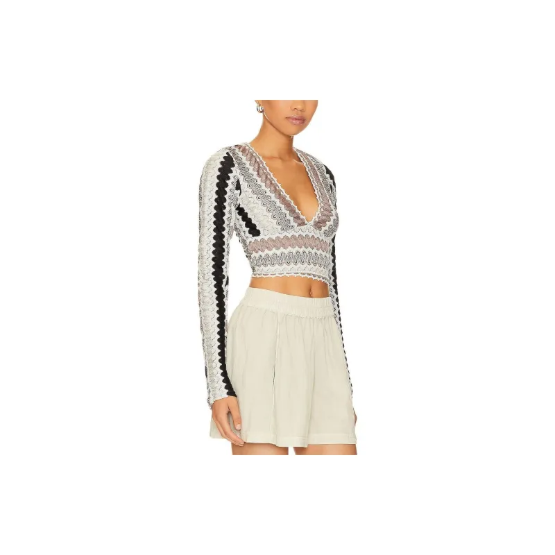 FREE PEOPLE Regular T-Shirt Women's Multicolor-3