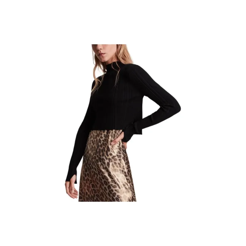 ALLSAINTS Skirt Set Women's Black/Copper-5