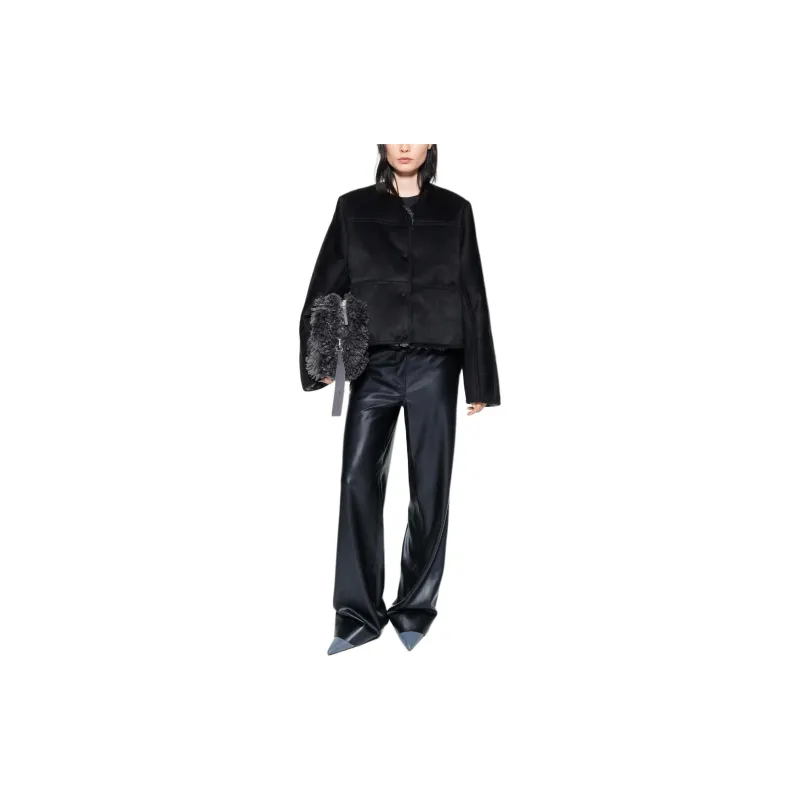 STAND STUDIO Charmaine Faux-sur Jacket-3