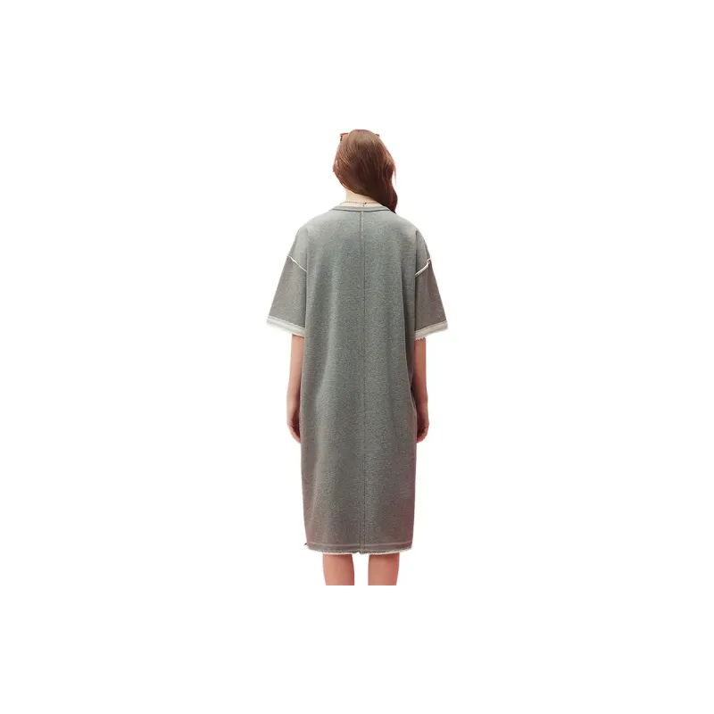 JUZI Short-Sleeved Dresses Women's Dark Heather Gray-1
