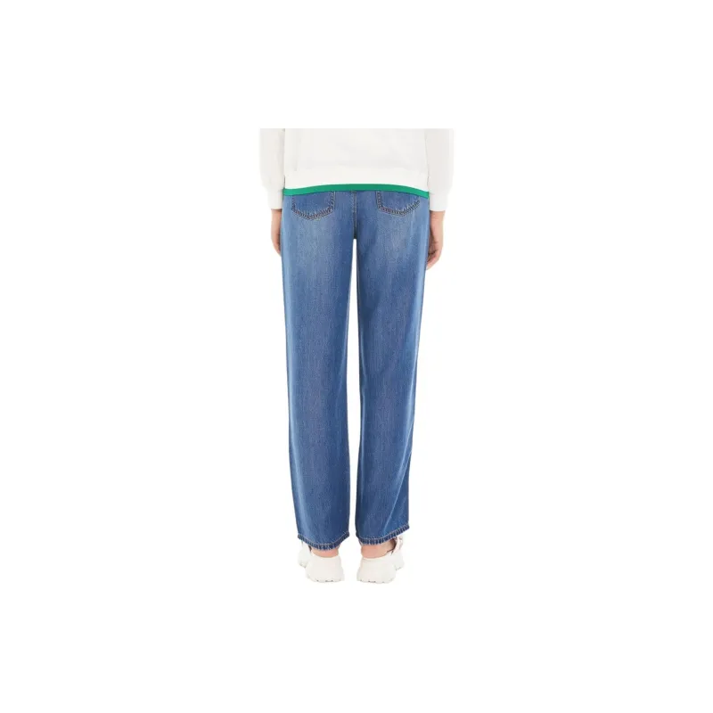 XII BASKET Jeans Women's Blue-2