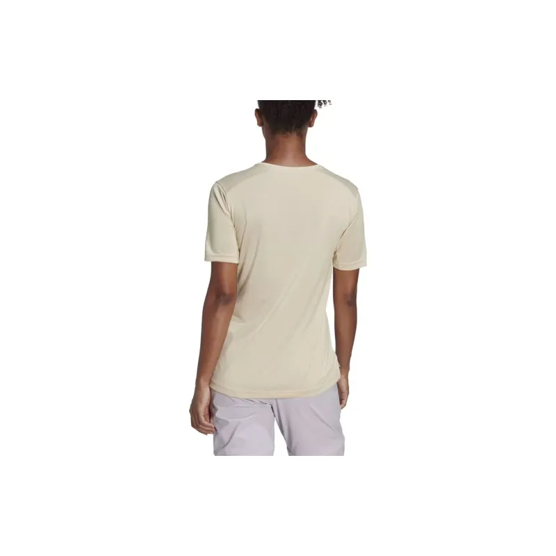 Adidas W MT TEE T-Shirt Women's Light Brown-2
