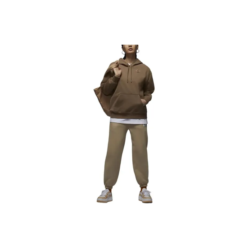 Jordan Jordan Flight Fleece Sweatshirt Women's Antique Brown-2