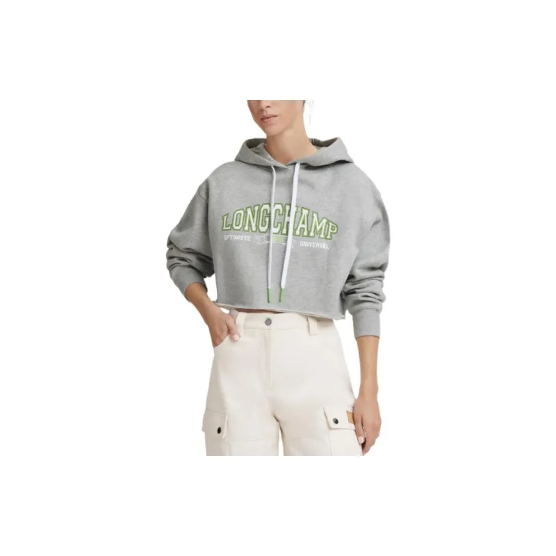 LONGCHAMP Sweatshirts Women's Gray-2