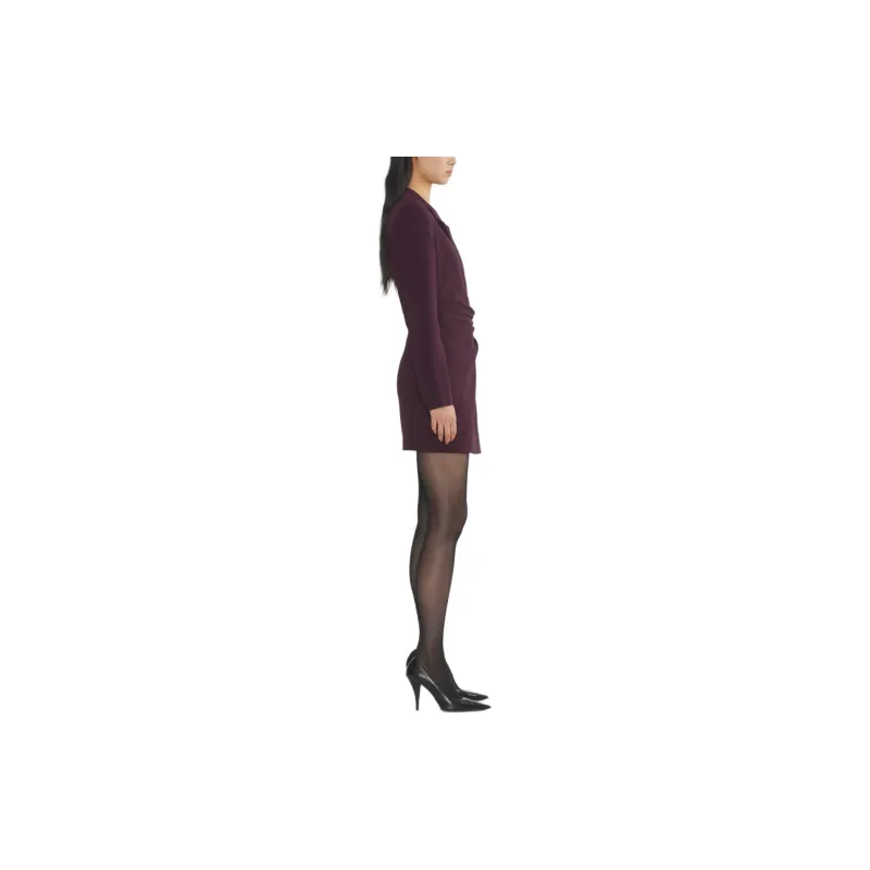 ARITZIA Babaton Pavillion Dress Long-Sleeved Dresses Women's Noble/Noble Purple-4