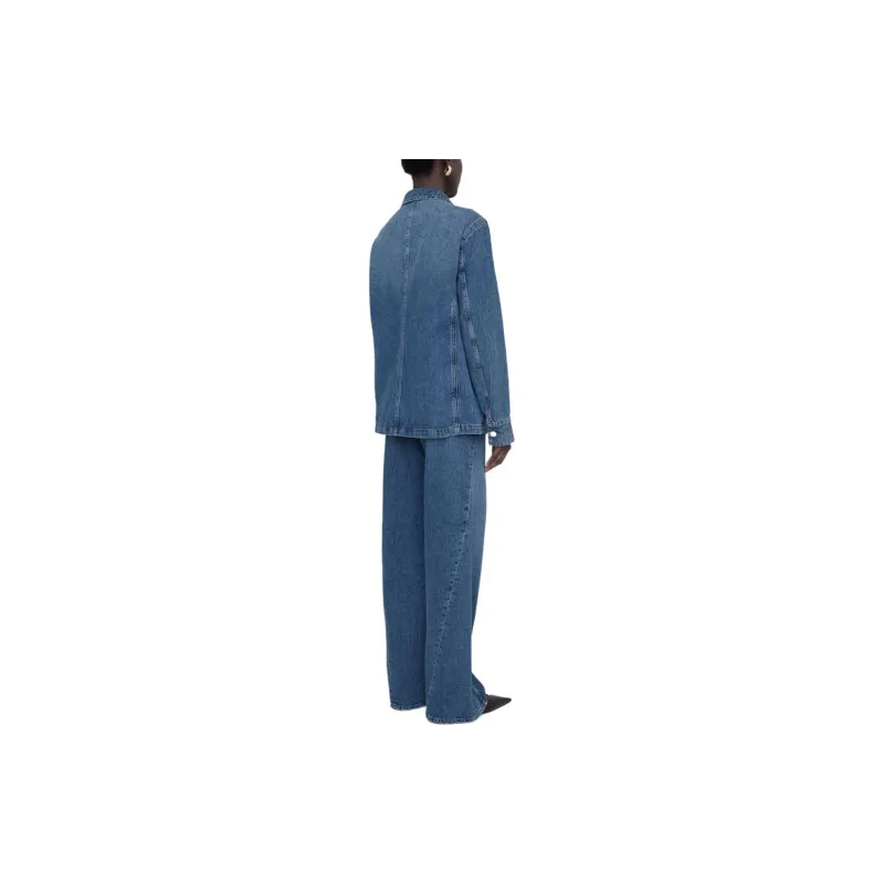 Anine Bing Alden Denim Jacket-2