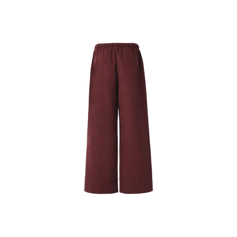 ZAZN Casual Pants Women's Red-1