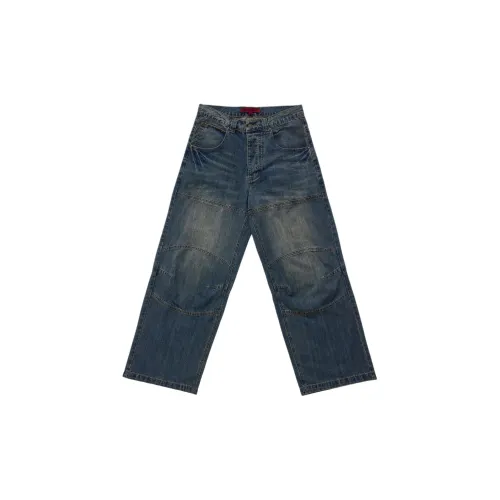 Jaded London Drift Series Jeans Men Light Blue