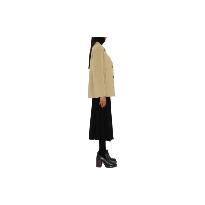 Burberry Single breasted Wool Jacket-4