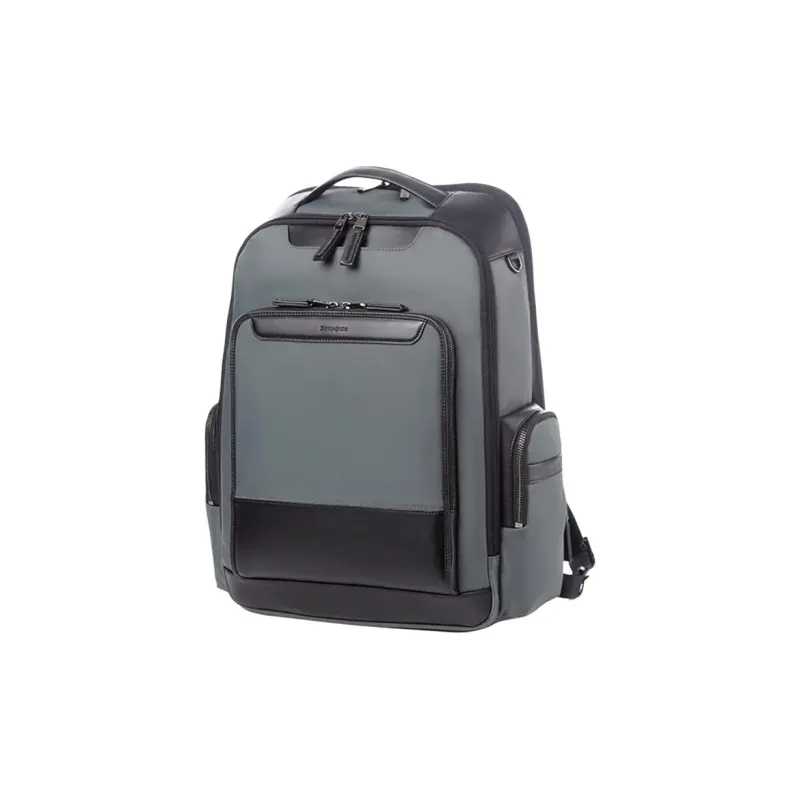 SAMSONITE Fabric With Synthetic Leather Backpack Large Size Men's Jasper-1