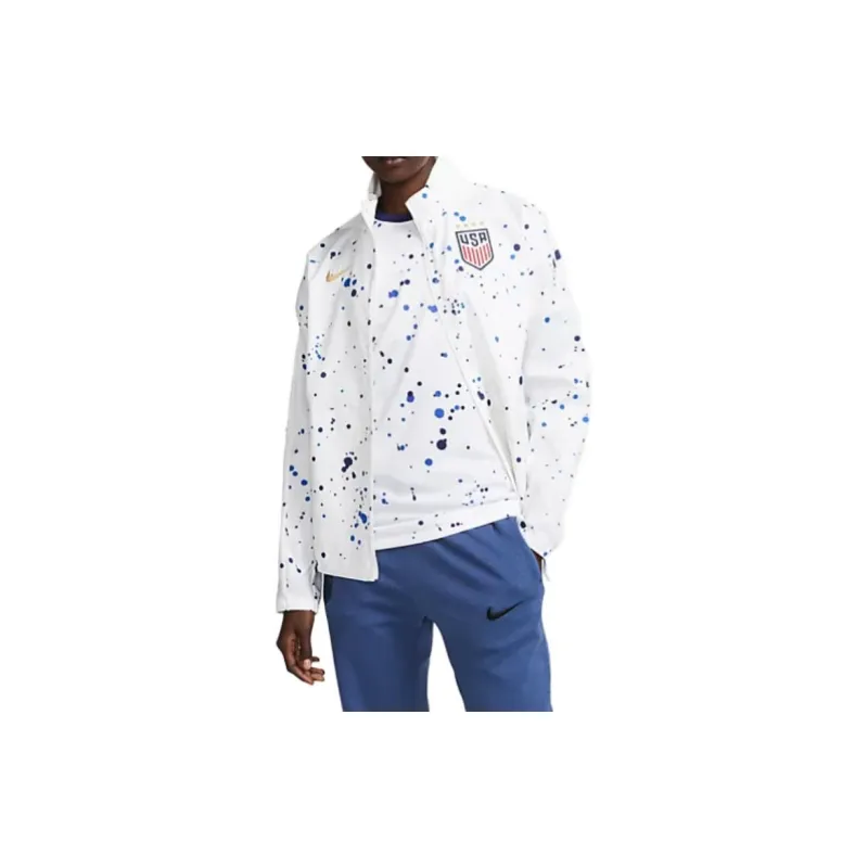 Nike USA Soccer Team Olympic Series Jackets Coats Women's White-2