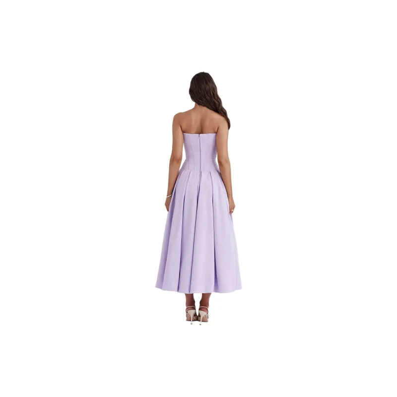 HOUSE OF CB LADY Sleeveless Dress Women's ORCHID/Orchid Purple-4