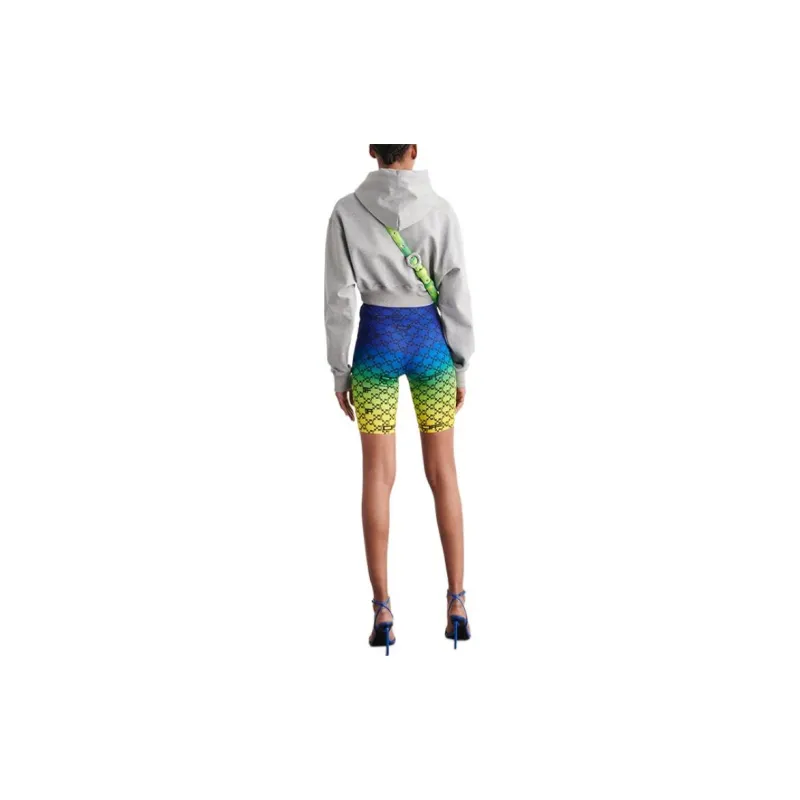 OFF WHITE Athletic Monogram Shorts Multi-3