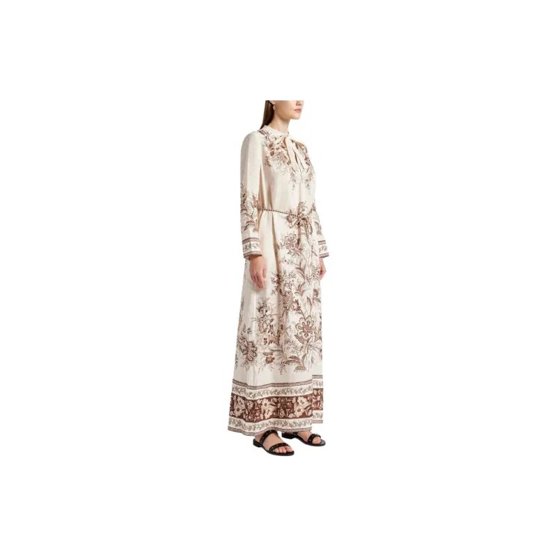 Zimmermann Junie Floral-print Linen Maxi Dress-3