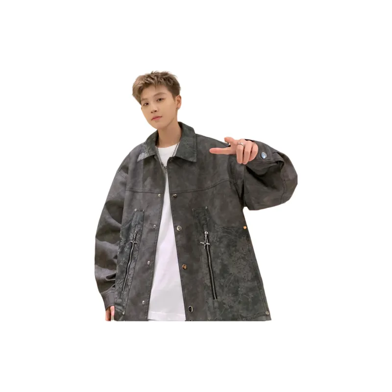 FONDLOOK Leather Jackets Unisex-3