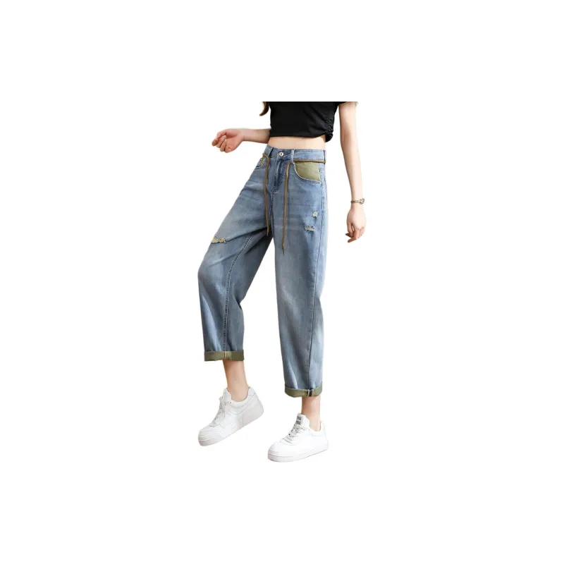 TERRE BLEUE Jeans Women's Blue-1