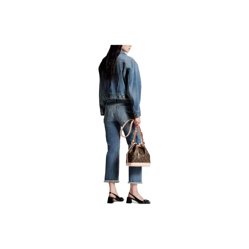 LOUIS VUITTON Stonewashed Trucker Jacket-4