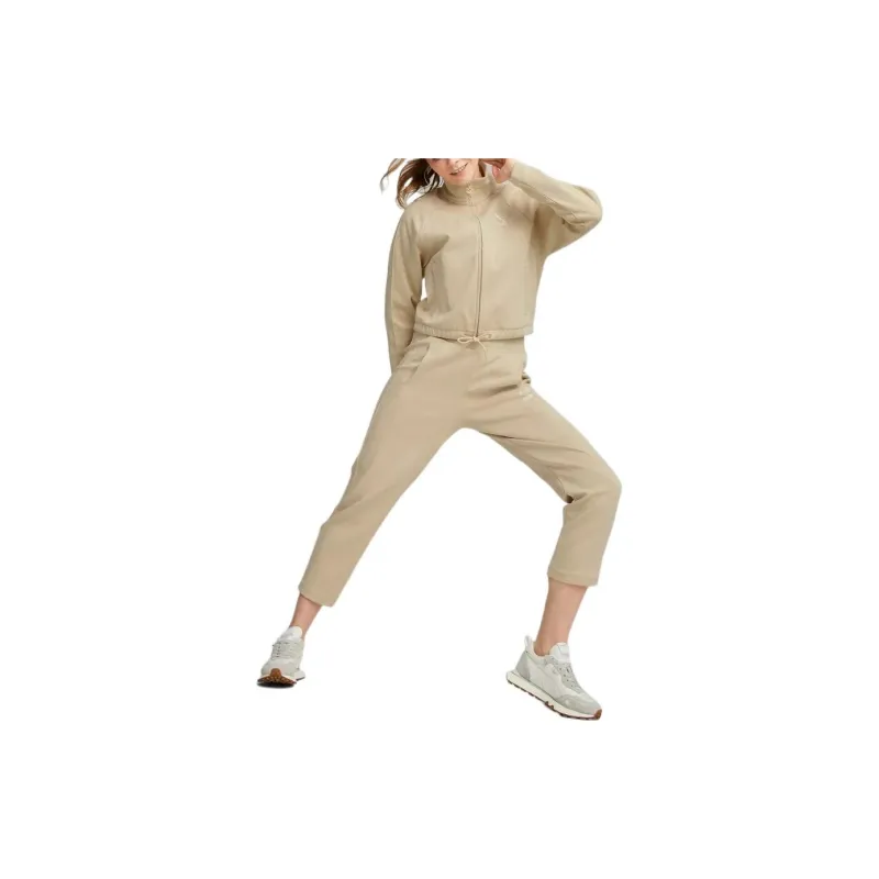 PUMA Fall 2022 T7 Collection Jackets Women's Beige-2