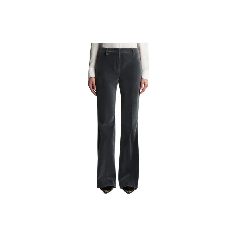 ETRO Flared Velvet Trousers-3