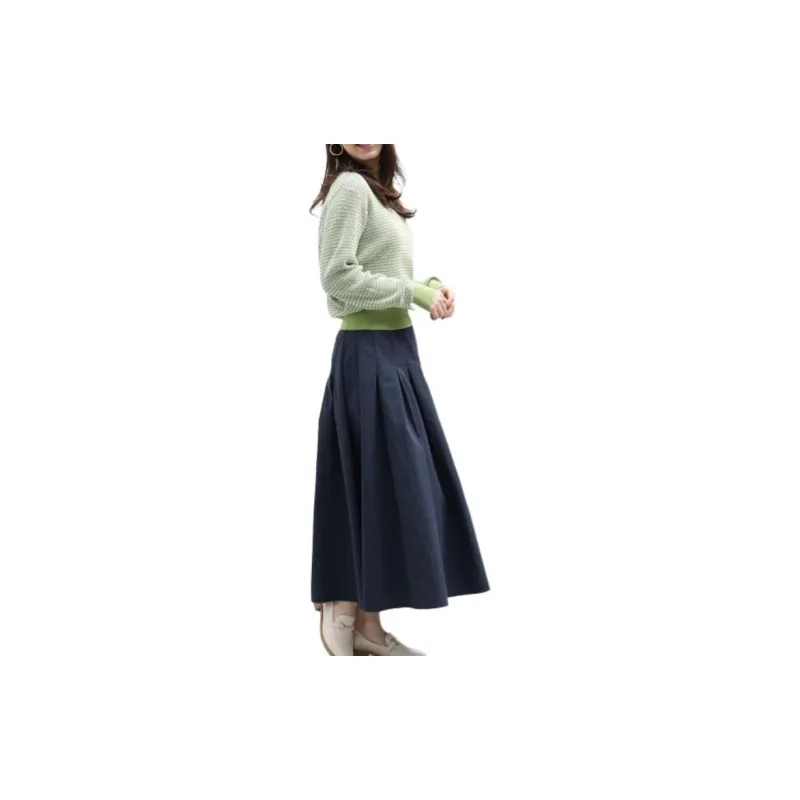 Beams Casual Long Skirt Women's-16