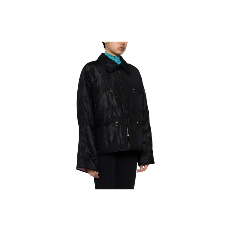 CHANEL 2000 Padded Zip-up Jacket-3
