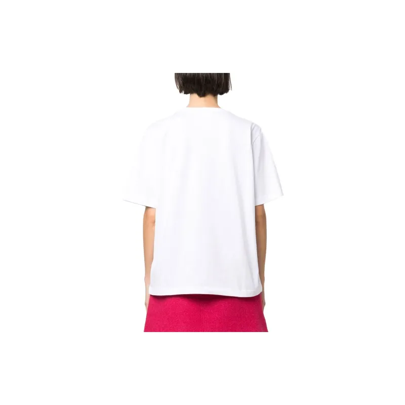 LOVE MOSCHINO T Shirts Women's White-3