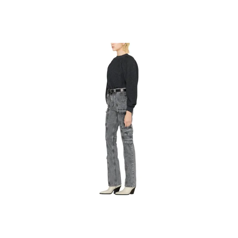 ISABEL MARANT Cashmere Sweaters Women's Gray-3