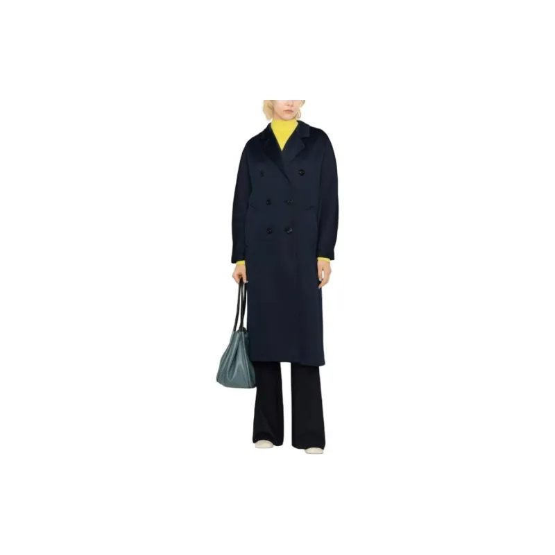 MaxMara Coats Women's Marine Blue-1