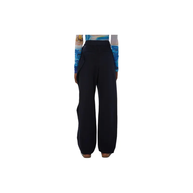 JW Anderson High Waist Fold Over Trousers-2