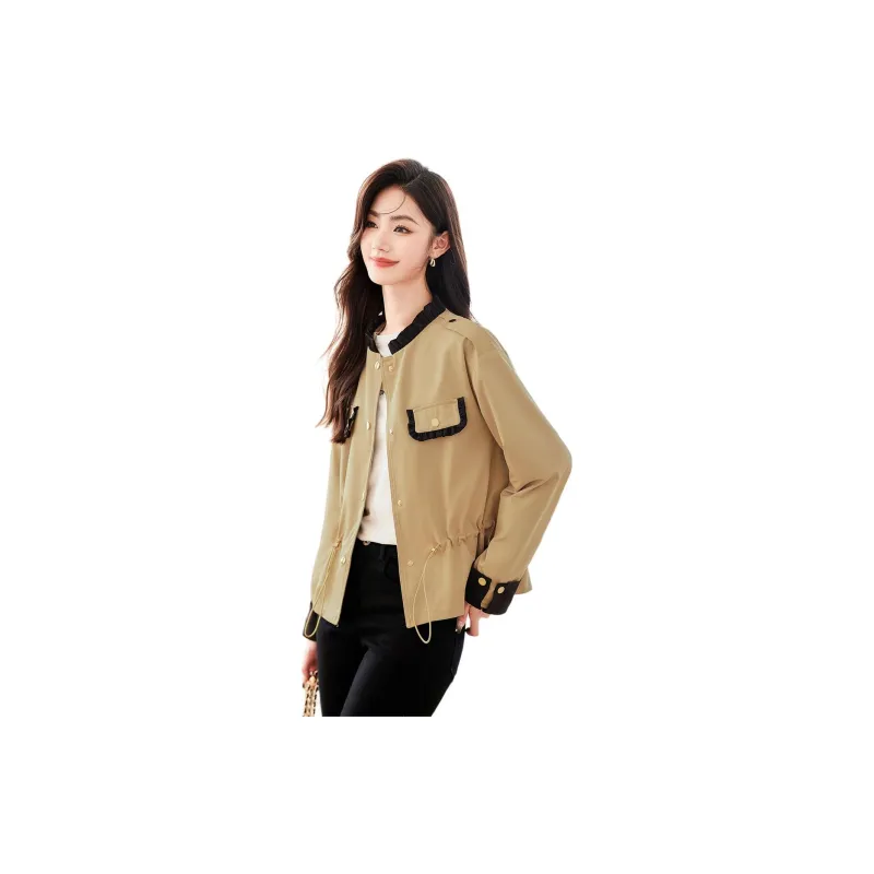 Like The Age Of Water Jackets & Coats Women's Khaki-2