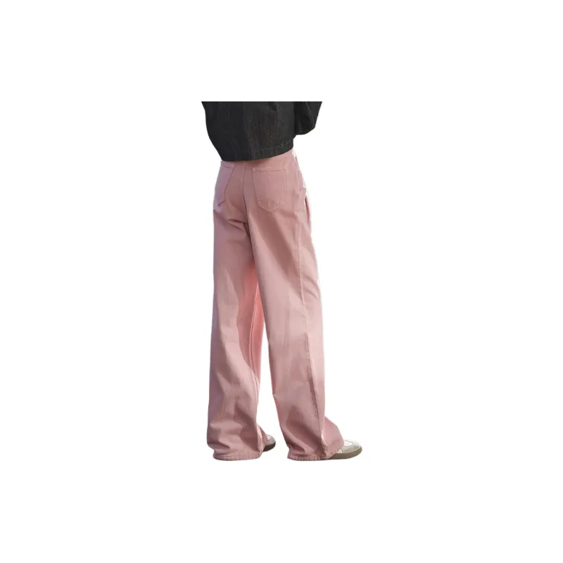 Demana Jeans Women's Leather Pink-1