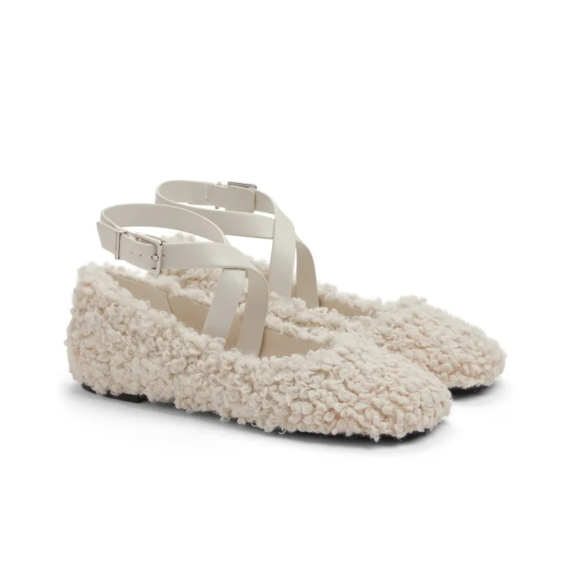CHARLES&KEITH Small CK Casual Single Shoes 0.5cm Women's-8