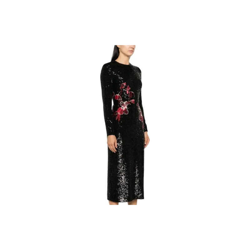 ELIE SAAB Floral embroidered Maxi Dress-2