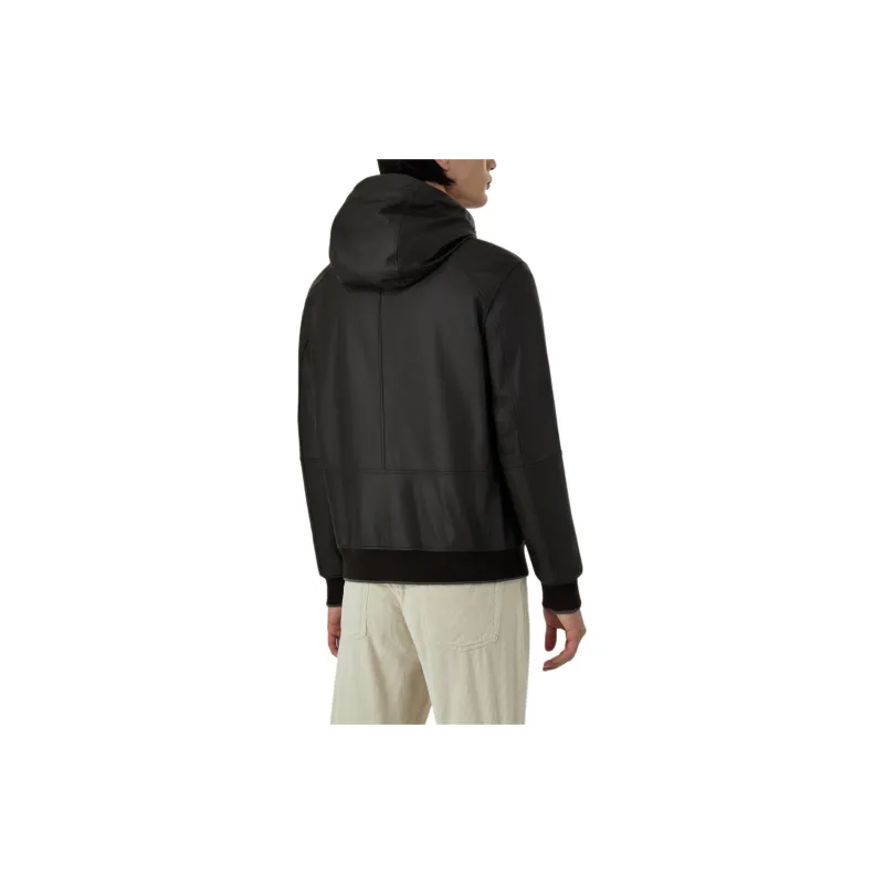 Canali Leather Jacket-4